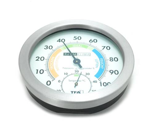 TFA Renkli Analog Termometre Nem Ölçer - 5