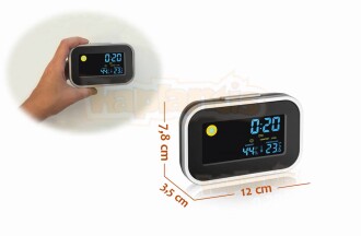 TFA Renkli Elektronik Saat Termo-Higrometre - 7