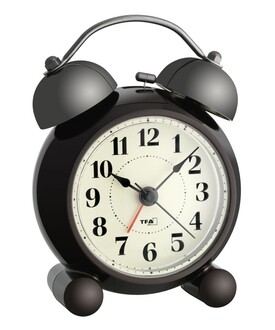 TFA - TFA Retro Elektronik Alarmlı Saat Siyah