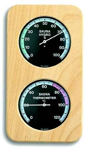 TFA Sauna Termometre Higrometre Nem Ölçer Ahşap