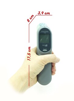 TFA Scantemp Kızılötesi Infrared Termometre -60 +500 - Thumbnail