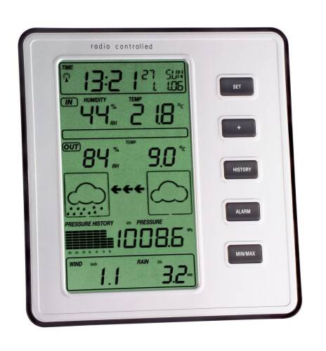 TFA Stratos Telsiz Hava İstasyonu Sıcaklık Nem Basınç Rüzgar - 2