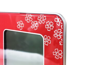 TFA Style Kırmızı Çiçekli Termometre Nem Ölçer - 7