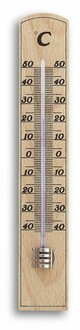 TFA Wooden Wall Thermometer - 1