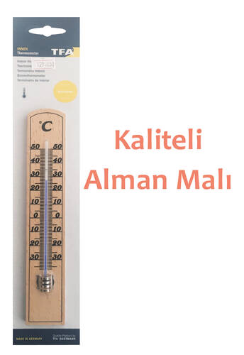 TFA Wooden Wall Thermometer - 3