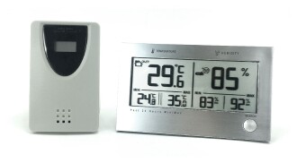 TFA Twin Plus Telsiz Termometre Nem Ölçer İç Dış - 4