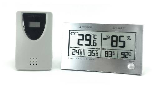 TFA Twin Plus Telsiz Termometre Nem Ölçer İç Dış - 4