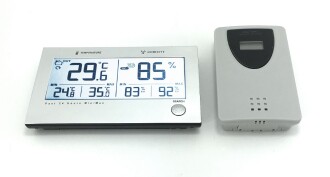 TFA Twin Plus Telsiz Termometre Nem Ölçer İç Dış - 5