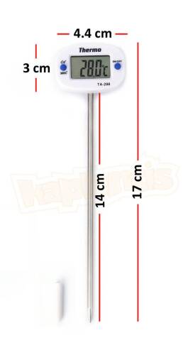 Thermo TA-288 Saplamalı Yemek Termometresi Oynar Başlık - 3