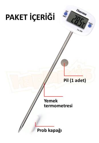 Thermo TA-288 Saplamalı Yemek Termometresi Oynar Başlık - 8