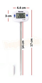 Thermo TA-288 Probe Food Thermometer Rotating Head - Thumbnail