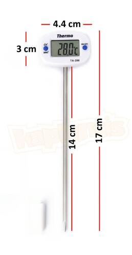 Thermo TA-288 Probe Food Thermometer Rotating Head