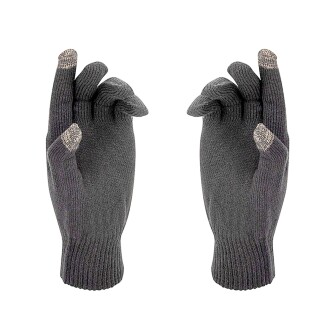 Thermoform Active Touch Parmak Dokunmatik Özellikli Unisex Eldiven Antrasit 