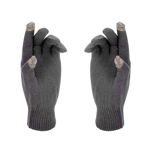 Thermoform Active Touch Parmak Dokunmatik Özellikli Unisex Eldiven Antrasit - 1