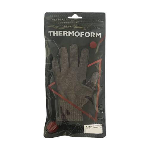 Thermoform Active Touch Parmak Dokunmatik Özellikli Unisex Eldiven Antrasit - 2