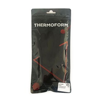 Thermoform Active Touch Parmak Dokunmatik Özellikli Unisex Eldiven Siyah - 2