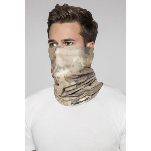 Thermoform Army Buff Half Face Mask Neck Warmer Jnd Camouflage - 1
