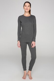 Thermoform Artica Unisex Termal İçlik Set Antrasit - 4