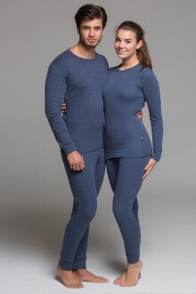 Thermoform Artica Unisex Thermal Underwear Set Dark Blue