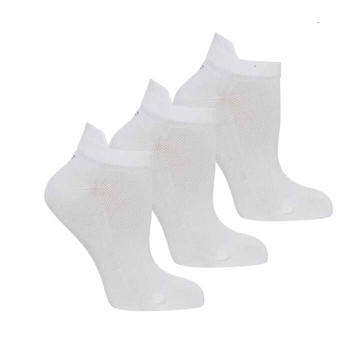  Thermoform Bambu 3'lü Unisex Patik Çorap Beyaz