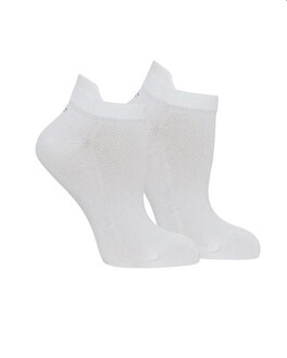 Thermoform Bamboo 3 Pack Unisex Ankle Socks White - Thumbnail