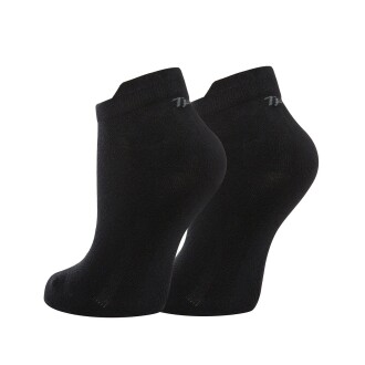 Thermoform Bambu 3'lü Unisex Patik Çorap Siyah - 3