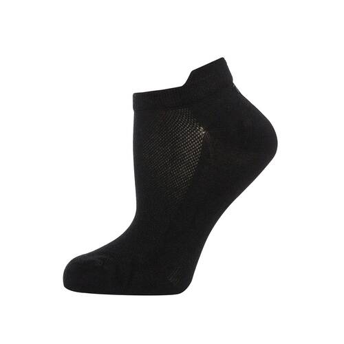 Thermoform Bamboo 3 Pack Unisex Ankle Socks Black