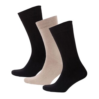 Thermoform - Thermoform Bamboo Socks Beige Pack Of 3