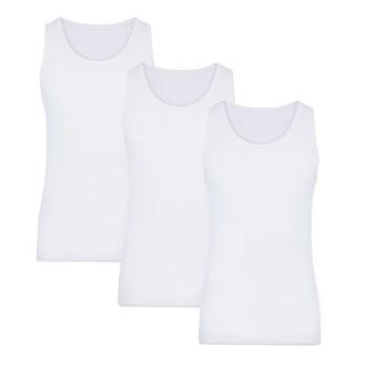 Thermoform Bamboo Men's Undershirt White Pack of 3