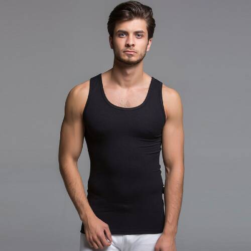 Thermoform Bambu Erkek Atlet Siyah 3'lü Paket - 2