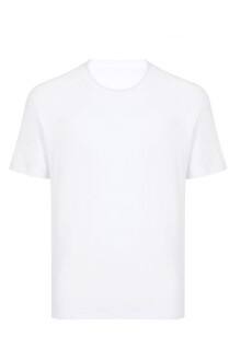 Thermoform Bambu Erkek Bisiklet Yaka Tişört Kısa Kollu Fanila Atlet ve Boxer Şort Seti Beyaz - 7