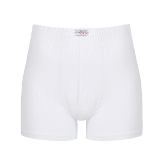 Thermoform Men's Bamboo Boxer Brief Shorts Soft and Breathable Underwear White - 5