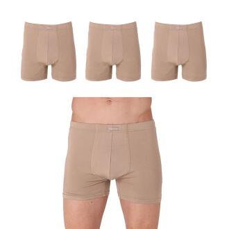 Thermoform Bambu Erkek Şort Kum 3'lü Paket - 2