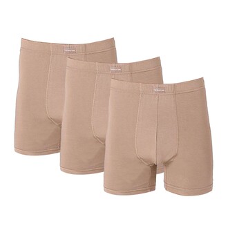 Thermoform - Thermoform Men's 95% Bamboo Boxer Brief 3-Pack Soft and Breathable Underwear Sand