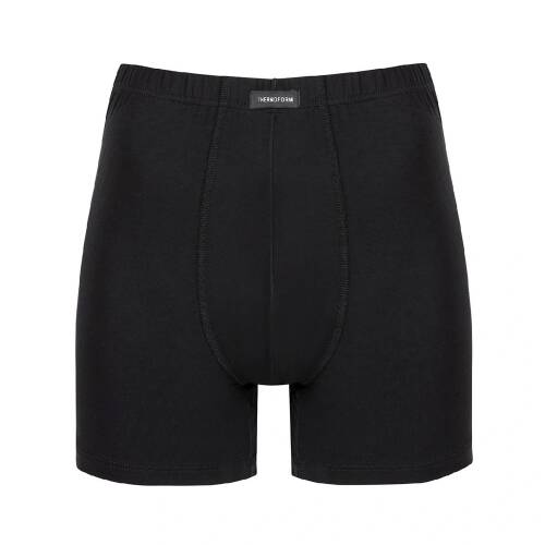 Thermoform Bambu Erkek Şort Siyah 3'lü Paket - 6