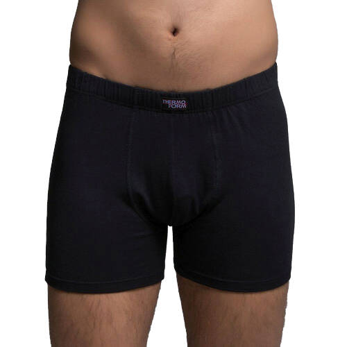 Thermoform Bambu Erkek Şort Siyah Beyaz Kum 3'lü Paket - 2