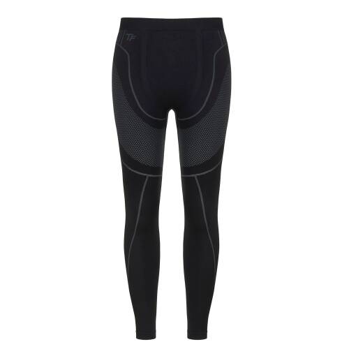 Thermoform  Erkek Seamless Termal Alt İçlik Pantolon Siyah - 1