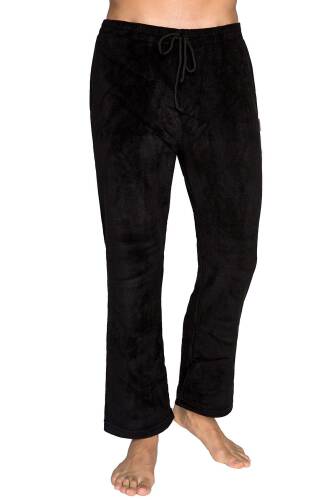 Thermoform Erkek Tam Fermuar Kışlık Alt Üst Polar Eşofman Takımı Kum-Siyah - 6