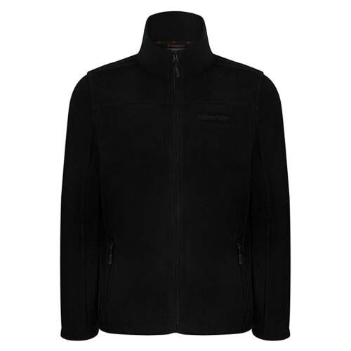 Thermoform Erkek Tam Fermuar Kışlık Alt Üst Polar Eşofman Takımı Siyah - 4