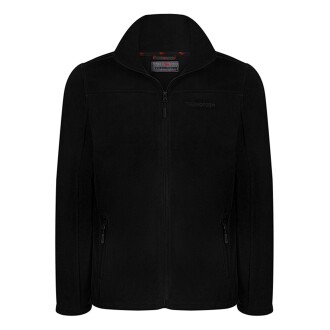 Thermoform Erkek Tam Fermuar Kışlık Alt Üst Polar Eşofman Takımı Siyah - 9