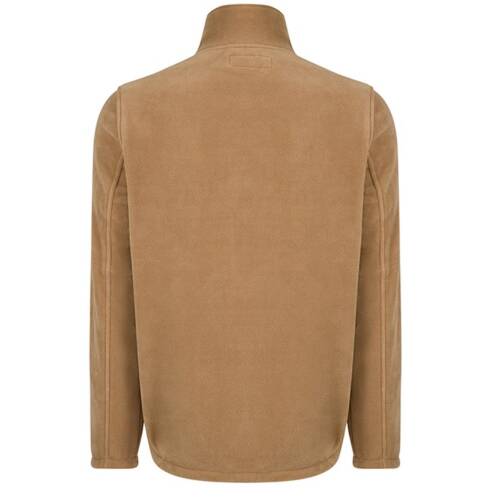 Thermoform Erkek Tam Fermuar Polar Kışlık Mont Köroğlu Kum - 6