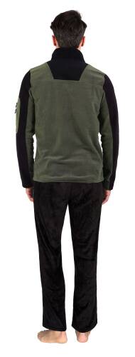 Thermoform Evo Pro Polar Termal Erkek Haki-Siyah Mont / Siyah Pantolon Eşofman Takımı - 2