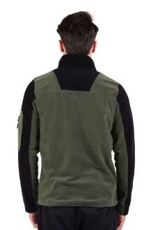 Thermoform Evo Pro Polar Termal Erkek Haki-Siyah Mont / Siyah Pantolon Eşofman Takımı - 5