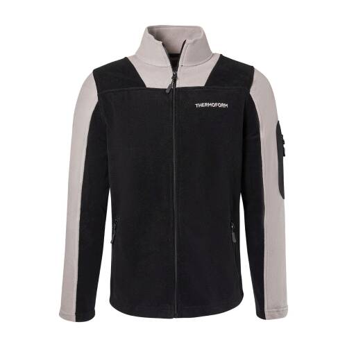 Thermoform Evo Pro Polar Termal Erkek Kışlık Mont Siyah-Gri - 5