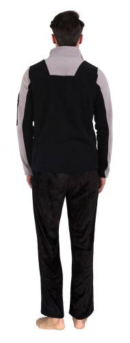 Thermoform Evo Pro Polar Termal Erkek Siyah-Gri Mont / Siyah Pantolon Eşofman Takımı - 2