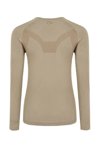 Thermoform Extreme Erkek Seamless Termal İçlik Sweatshirt Kum - 4