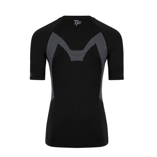 Thermoform Extreme Erkek Seamless Termal Kısa Kollu İçlik Seti Siyah - 8