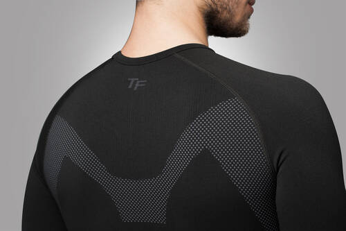 Thermoform Extreme Erkek Seamless Termal Sweatshirt Siyah