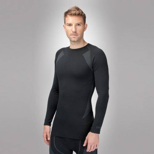 Thermoform Extreme Erkek Seamless Termal Sweatshirt Siyah - 1