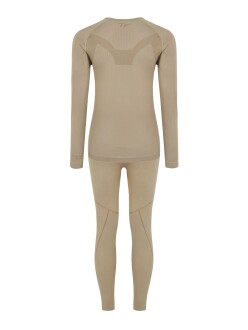 Thermoform Extreme Erkek Seamless Termal Uzun Kollu İçlik Seti Kum - 2